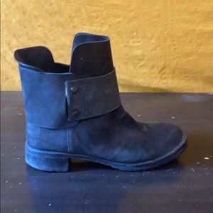 DKNY Cropped motoboot with removable harness